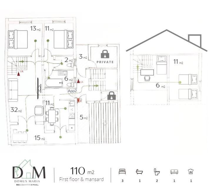 Domus Maria With Swimming Pool And Free Parking Villa Banjole Eksteriør billede